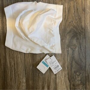 Gratin Maternity Belly Band – Size Small – White ✨
